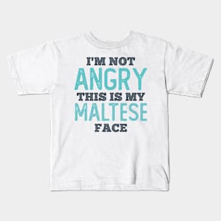 This is my Maltese Face Kids T-Shirt